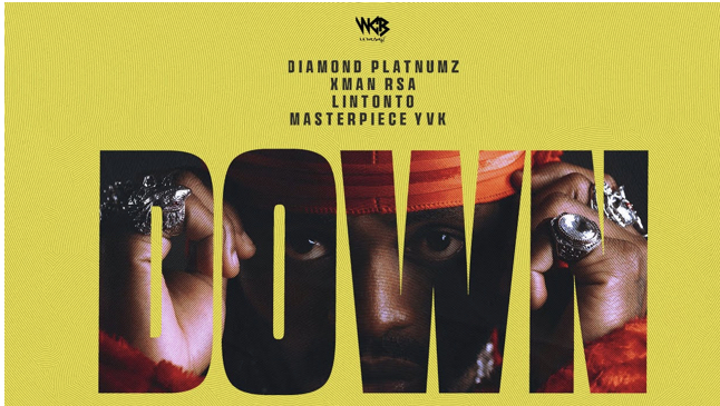 Diamond Platnumz x Masterpiece YVK – Down. ft. Xman RSA & Lintonto Download