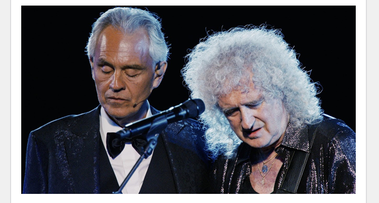 Andrea Bocelli – Who Wants To Live Forever with Brian May Download