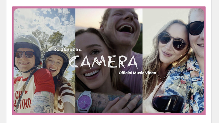 Ed Sheeran – Cameranaija