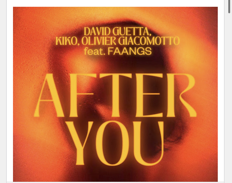 David Guetta – After You ft. Olivier Giacomotto, Kiko & FAANGS Download