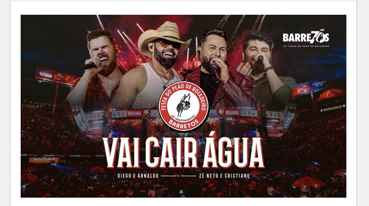 Diego e Arnaldo part. Zé Neto e Cristiano – Vai Cair Água Download